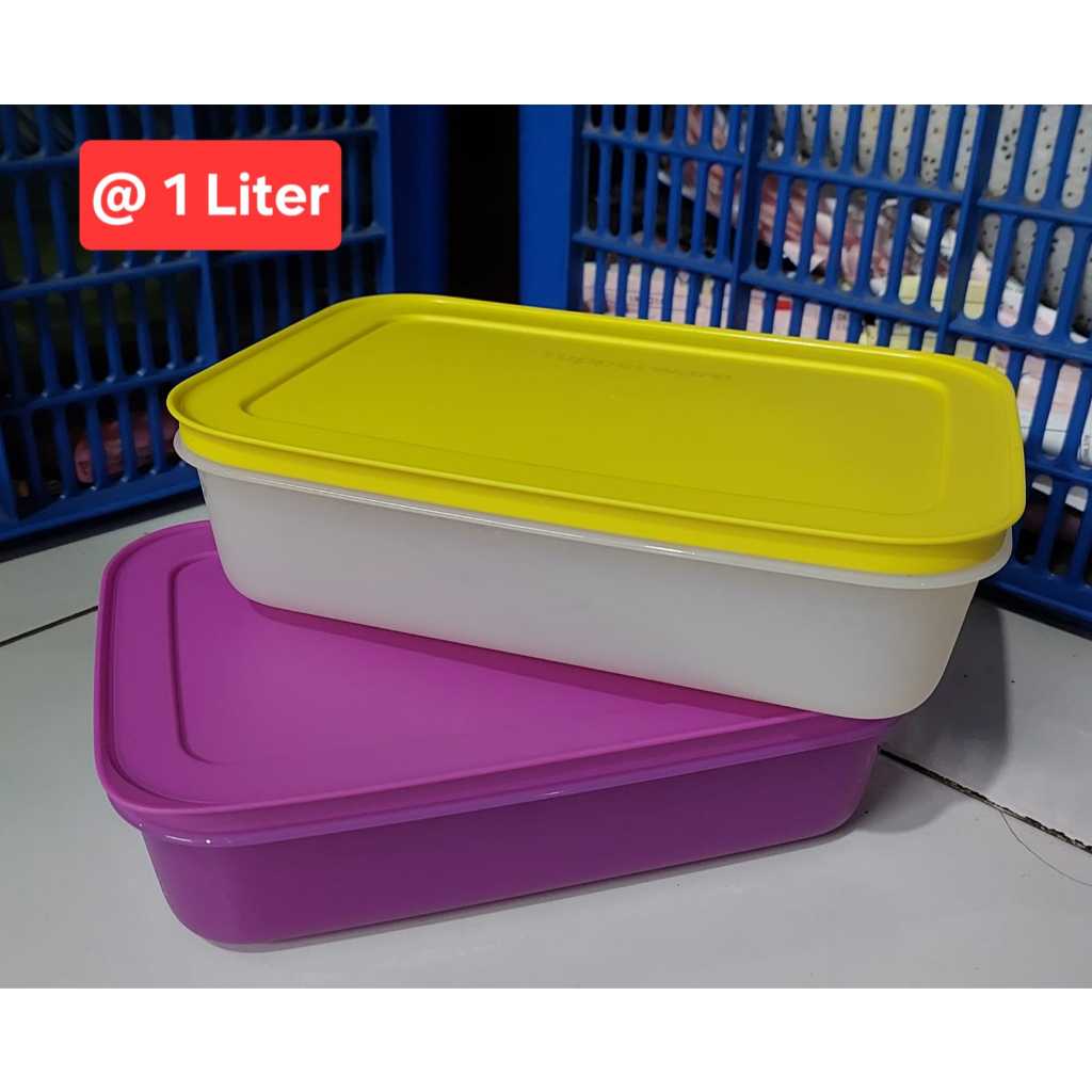 Jual TUPPERWARE Buat Freezer Frozy Cozy Medium Low 1 Liter (harga ...