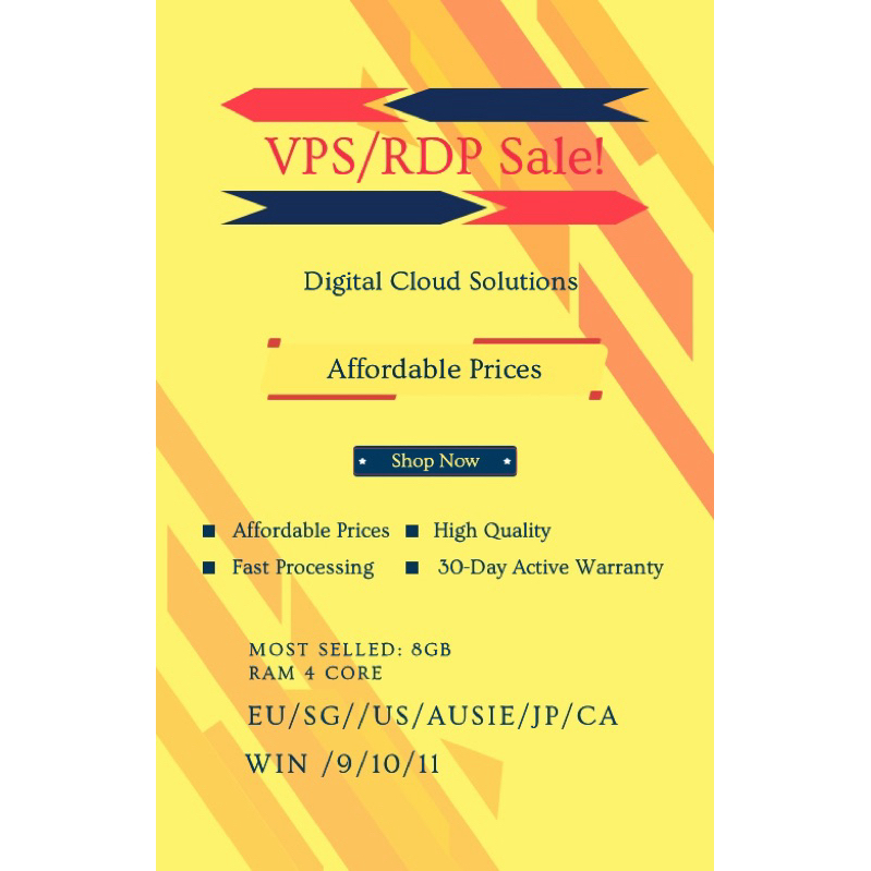 Jual VPS/RDP EMULATOR BULANAN WINDOWS/LINUX RAM 8 GB 4 CORE 160 GB SSD ...