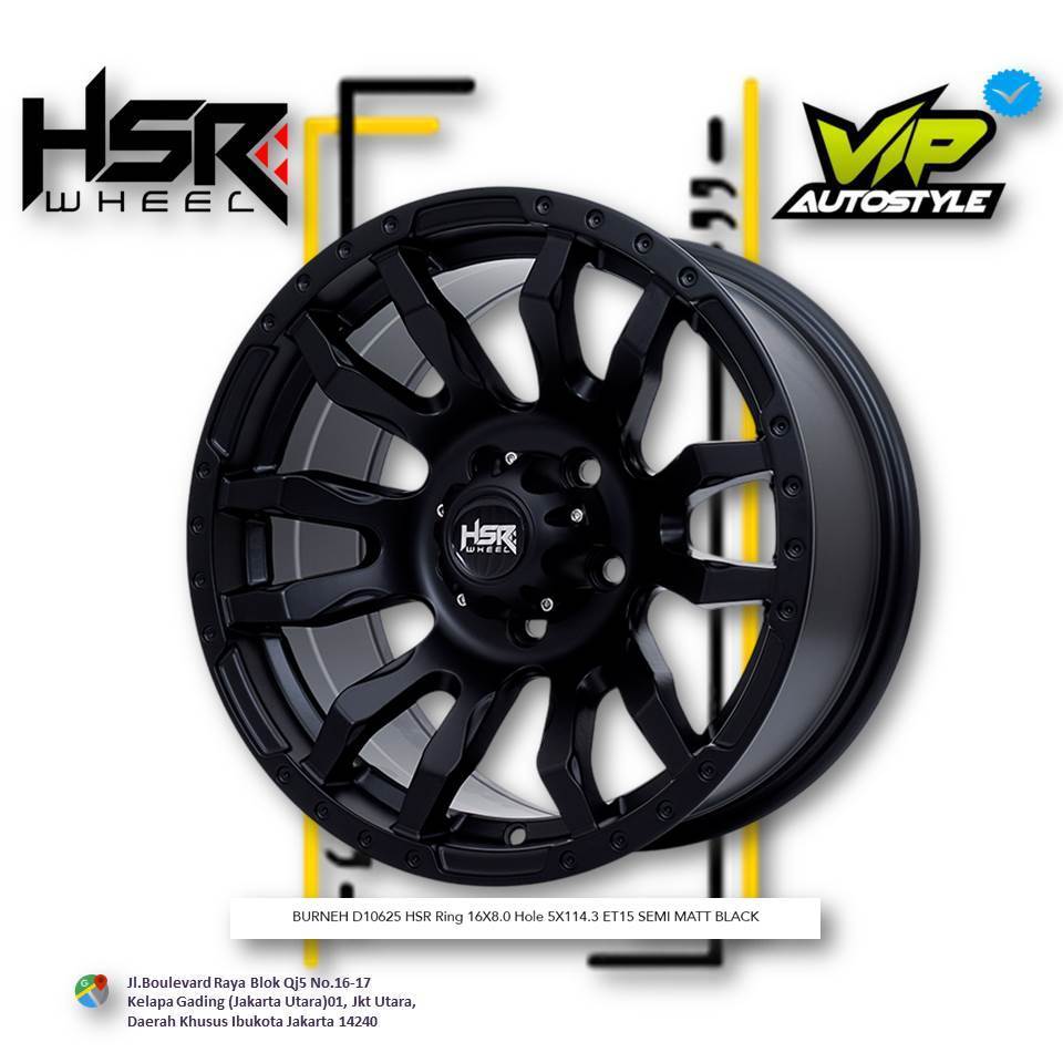 Jual Velg Mobil Xtrail, Rush, Terios, Innova Ring 16 Semi Offroad - HSR ...