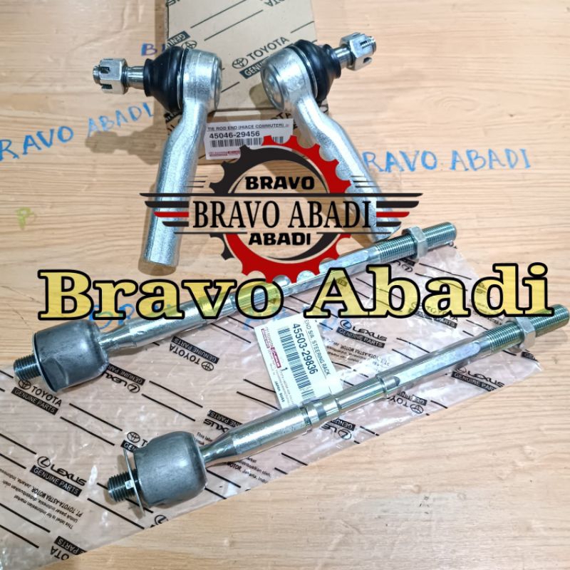 Jual Tie Rod End + Long Tie Rod Hiace Commuter 2022 2023 2024 -Up ...