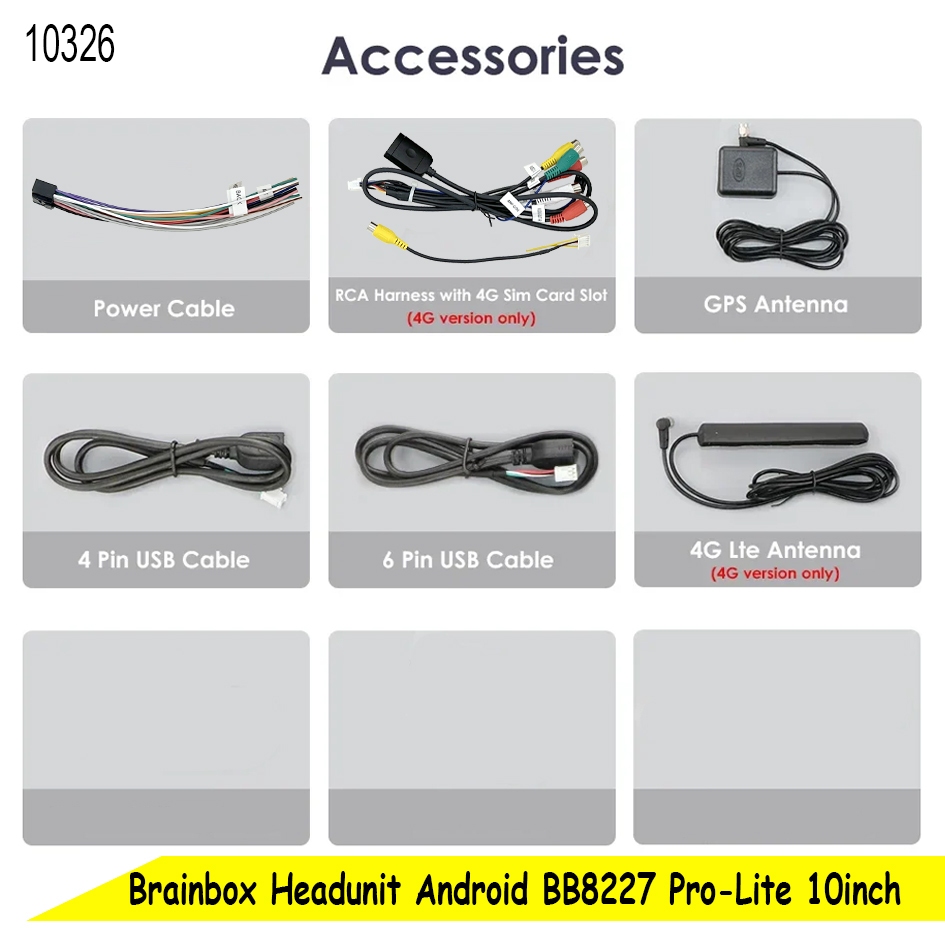 Jual Brainbox Head Unit Pro Lite Android Mobil 10 Inch 8GB + 128GB Full ...