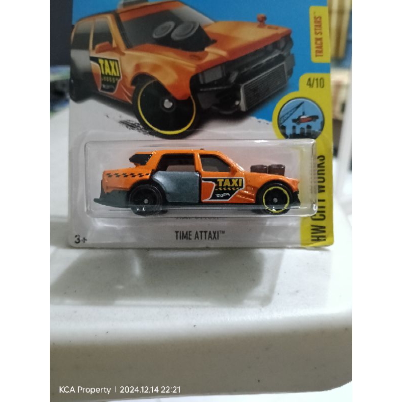 Hot Wheels 2020 Chase Series Carded ID Car - E Case - Time Attaxi