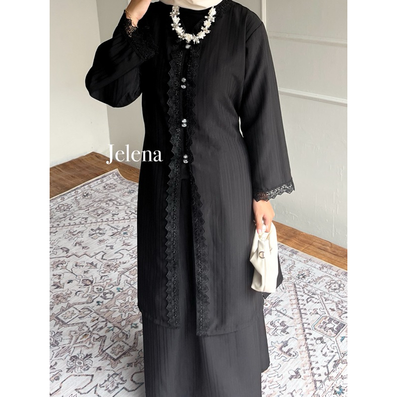 Jual Jelena Tunik + Rok Melayu | Jelena Outfit | Tunik | Rok | Skirt ...