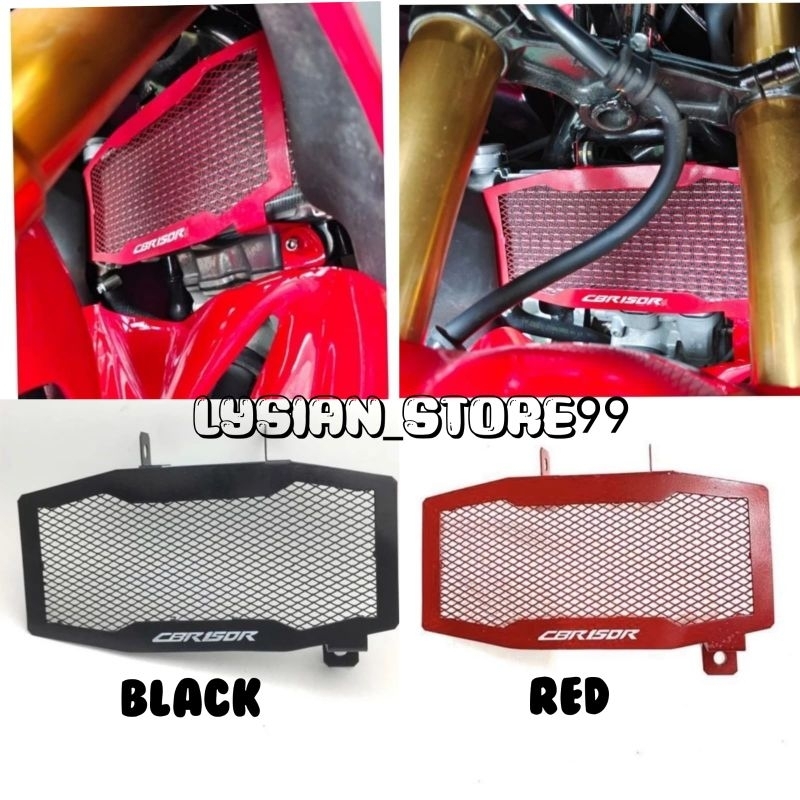 Jual PROMO Cover Radiator CBR 150R New CBR150R Facelit Tutup Radiator ...
