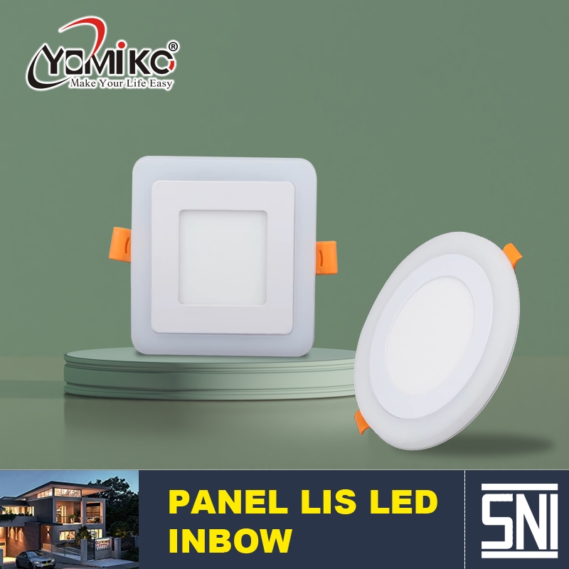 Jual Yomiko Downlight LED Inbow 6W 12W 18W 27W / Lampu Panel Led Inbow ...