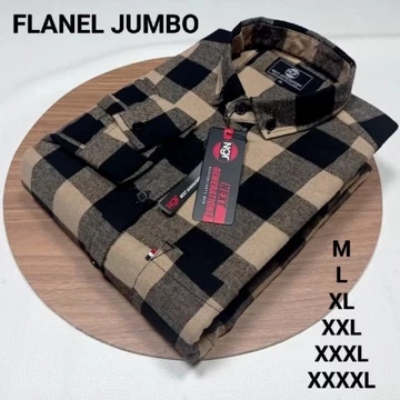 Kemeja Flanel Motif 3D M L XL XXL XXXL XXXXL Oversize