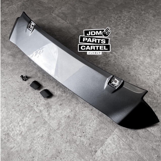Jual Spoiler honda jazz ge8 2013 modulo abu metalic mmc/facelift 100% ...