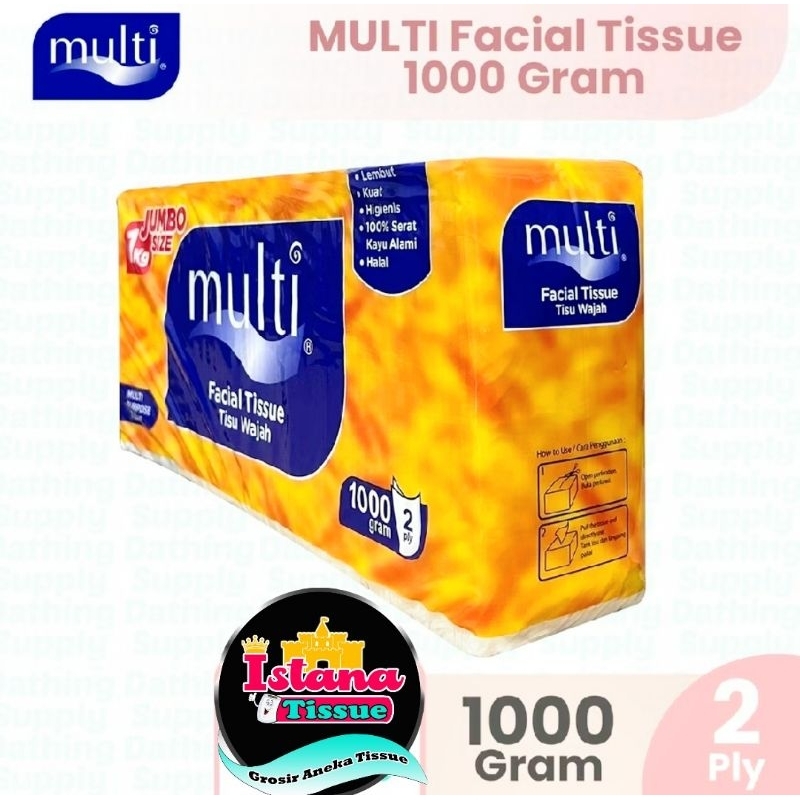 Jual MULTI 1000 gram - Tissue Facial jumbo size Kiloan - SATUAN new ...
