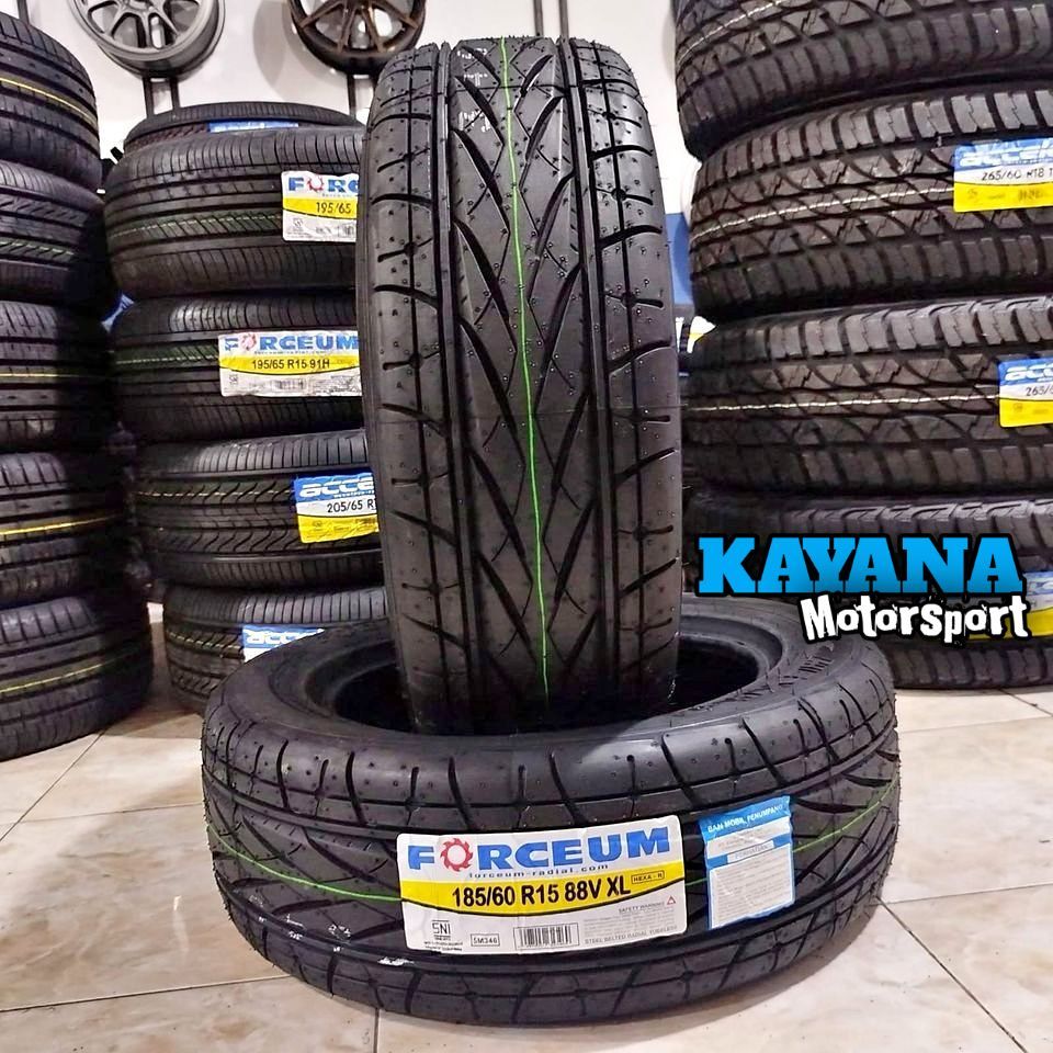 Jual Ban Standar R15 Forceum 185 60 R15 Tubles Ban Merk Forceum Hexa-r ...
