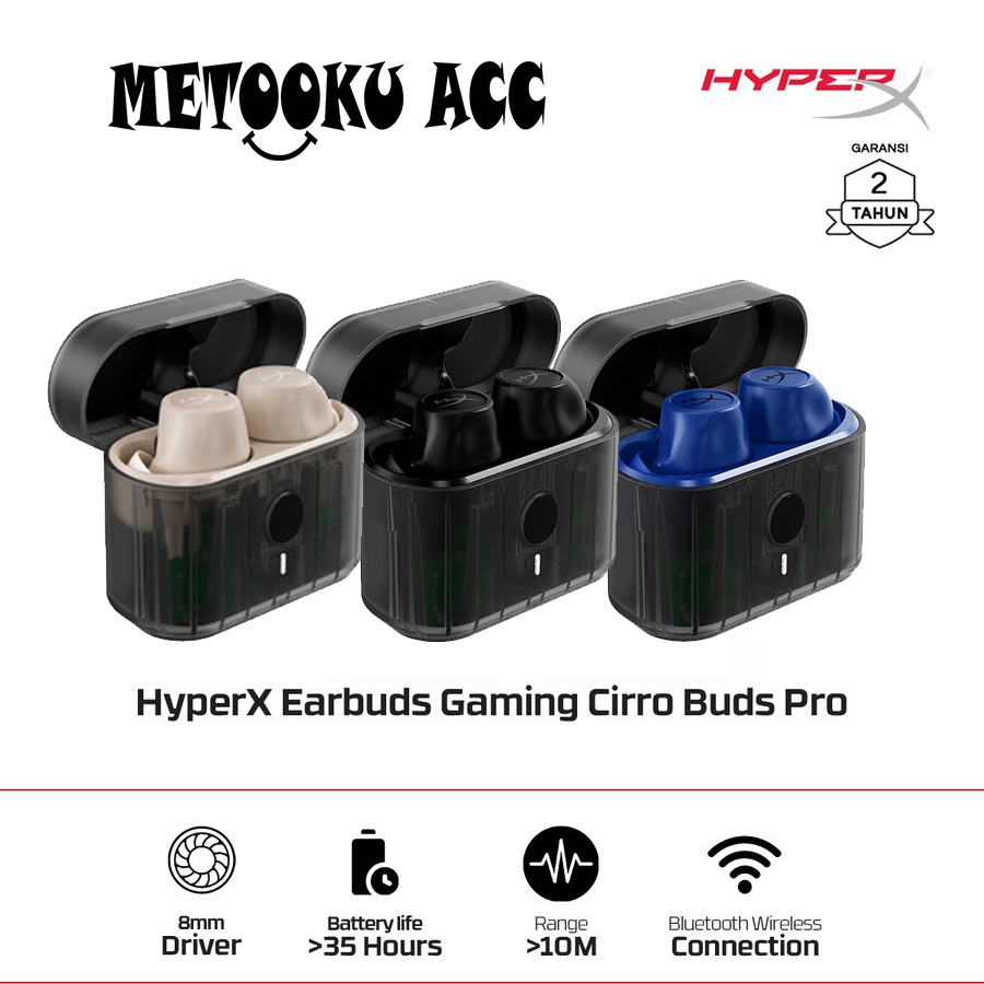 Jual HyperX Cirro Buds Pro Earbuds Gaming Headset Bluetooth TWS ...