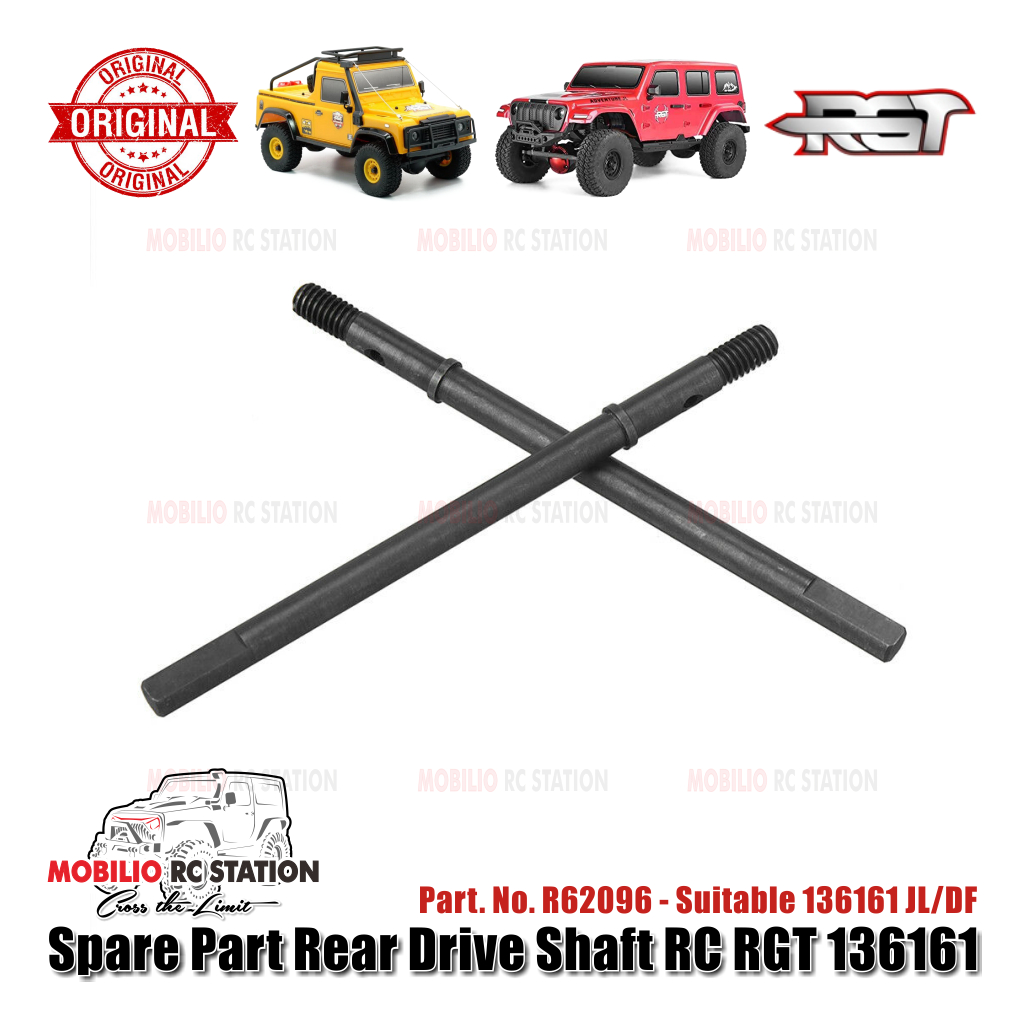 Jual Sparepart Original R62096 Rear Drive Shaft RC Crawler RGT 136161 ...
