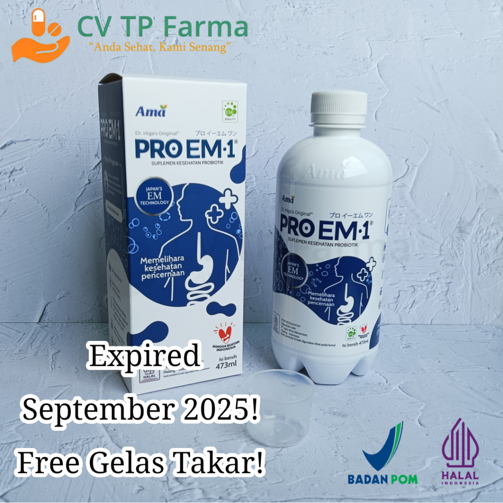 Jual PRO EM-1 473 ML | SUPLEMEN PROBIOTIK ALAMI | TINGKATKAN IMUN TUBUH ...