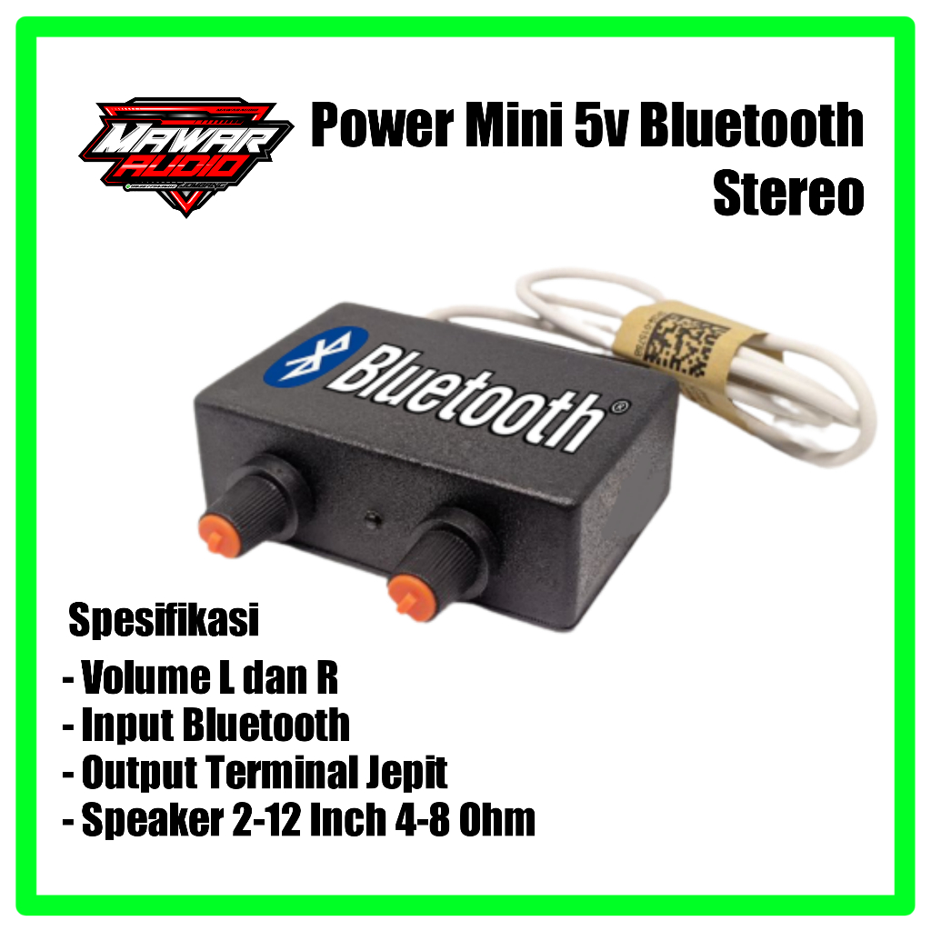 Jual COD | Power Bluetooth Super Bass Amplifier Mini 5v | Shopee Indonesia