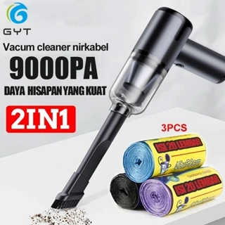 GYT Penyedot debu jendela untuk keperluan rumah tangga, pengisap celah kecil, pengisap besar, pembersih ambang jendela genggam nirkabel yang dipasang di mobil
