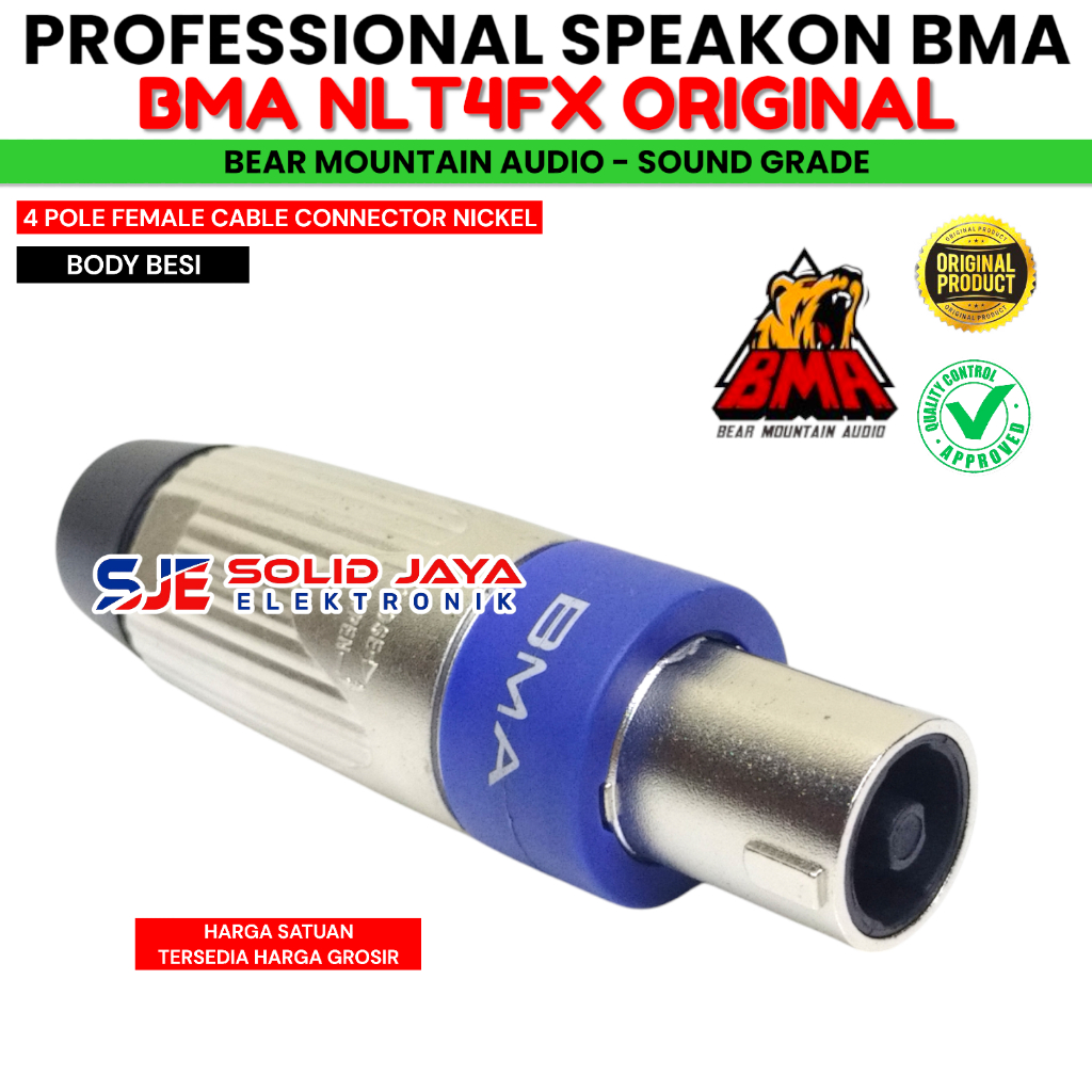 Jual JACK SPIKON BMA NLT4FX NICKEL BESI METAL BMA ASLI NLT4 FX JAK JEK ...