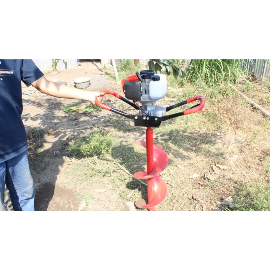 Jual Mesin Bor Tanah Auger | Mesin Pelubang Tanah D25cm atau 10 inch ...