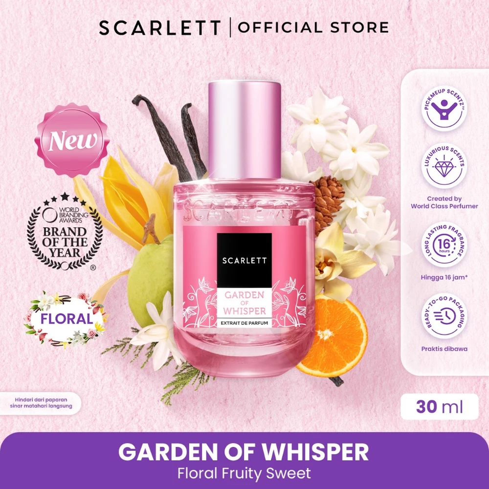 Scarlett Whitening Garden Of Whisper - Scarlett Whitening