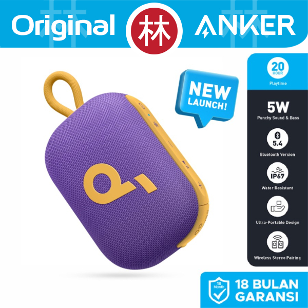 Anker SoundCore Select Go Speaker Bluetooth Outdoor 5W Waterproof  Dustproof IP67 20 Jam A31X1
