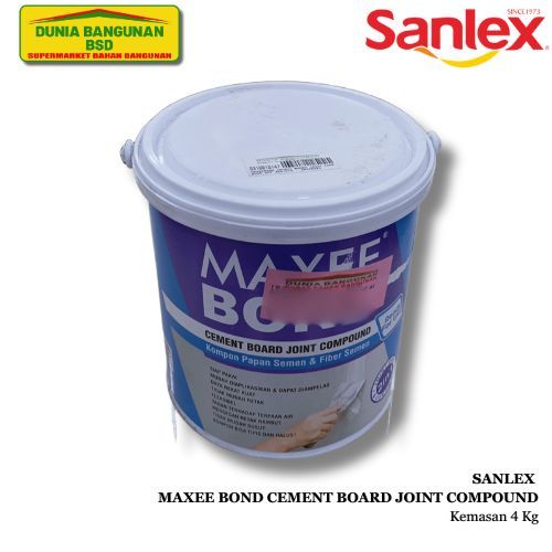 Jual SANLEX MAXEE BOND Kompon Papan Semen Fiber Semen | Shopee Indonesia