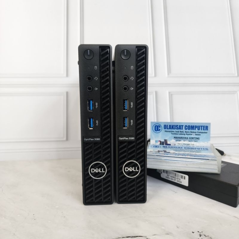 Jual MINI PC DELL OPTIPLEC 3080 MICRO CORE I3 GENERASI 10 10100T RAM ...