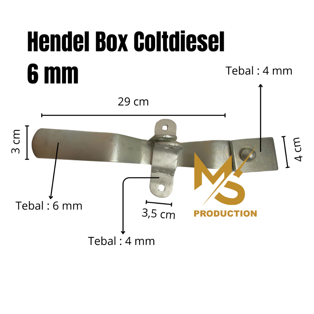 Jual Hendle Box Engkel / Hendle Box 6 mm / Hendle Box Pintu Belakang ...
