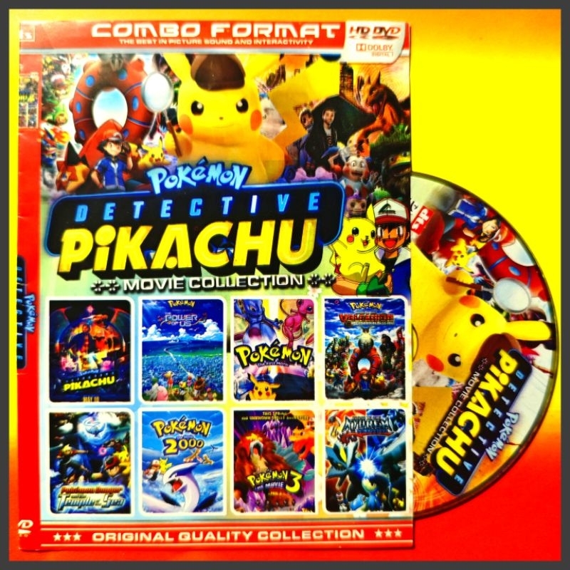 Jual Kaset Film Kartun Anak Koleksi Pokemon Detective Pikachu Pilihan ...