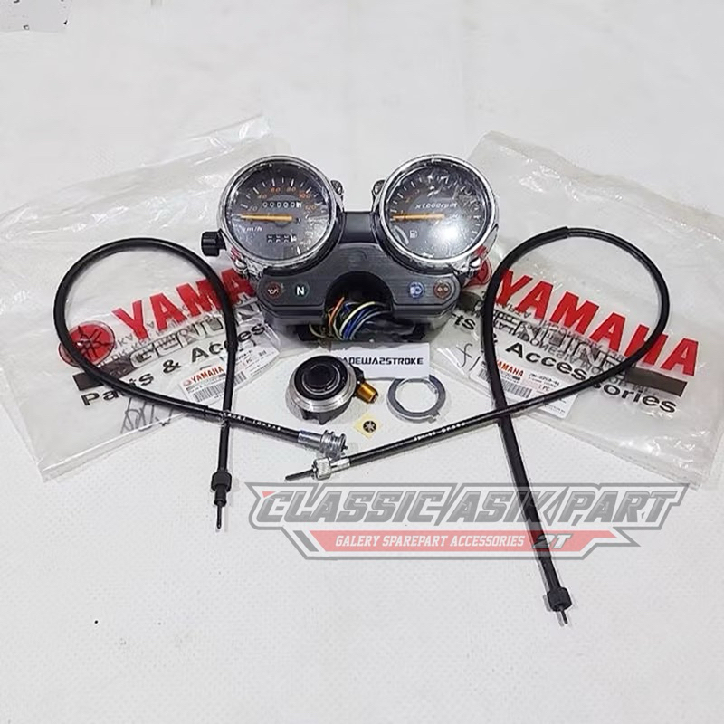 Jual SPEEDOMETER SPIDOMETER BULAT RX KING FULLSET | Shopee Indonesia