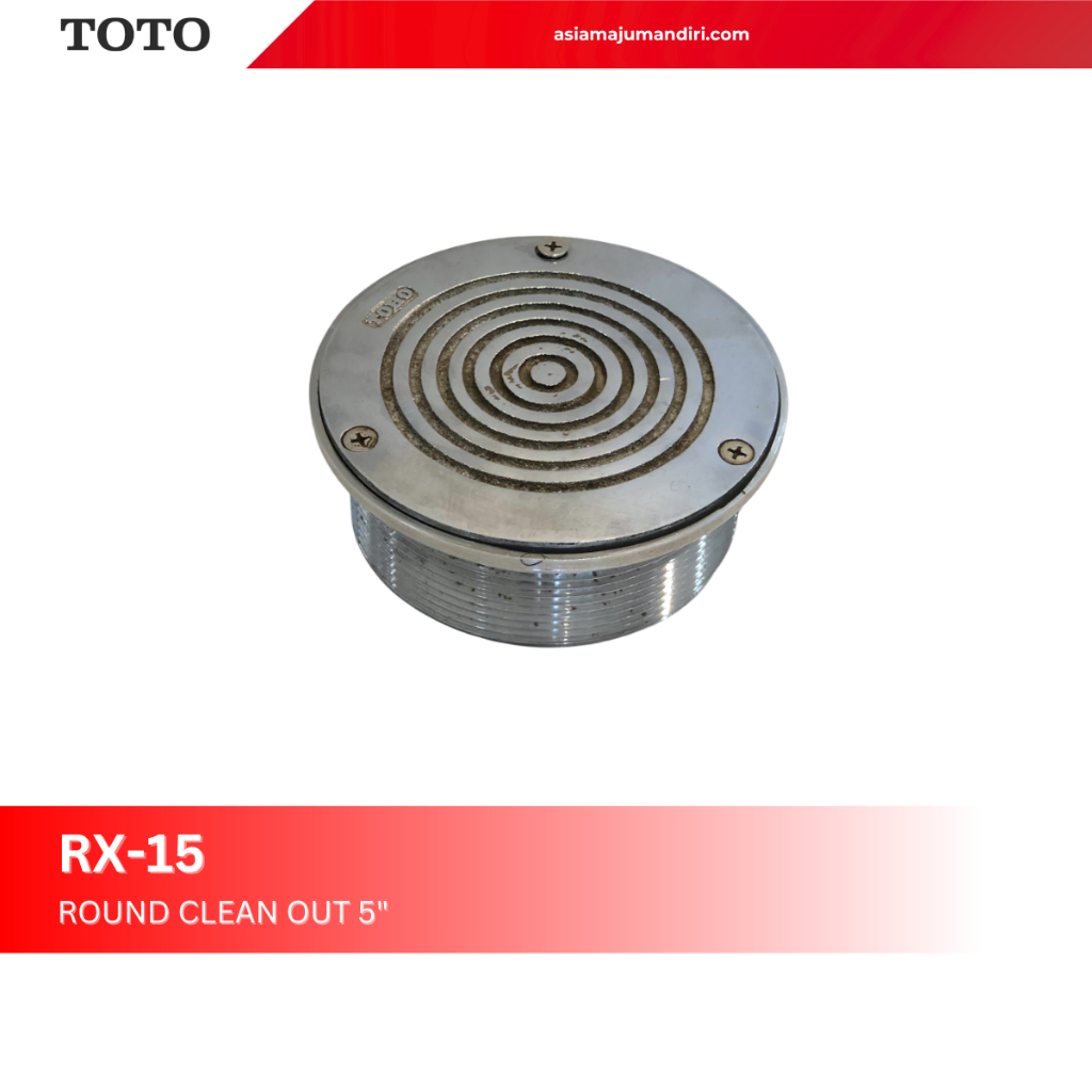 Jual TOTO RX-15 Round Clean Out 5