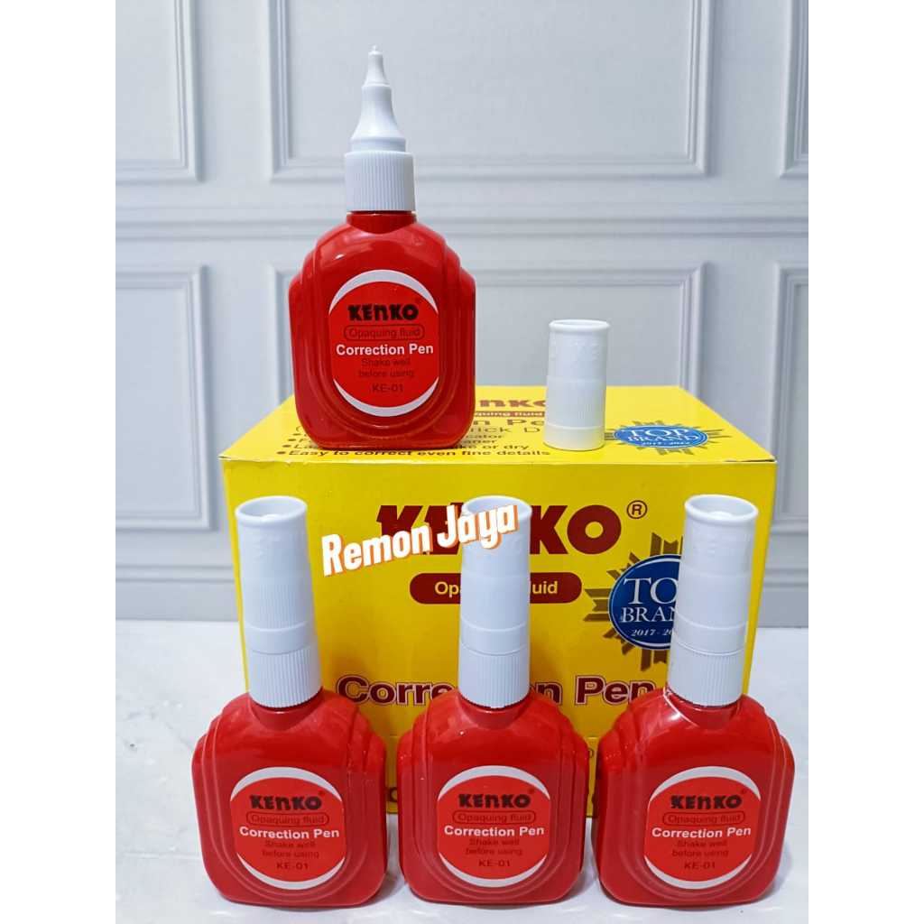 Jual Tipe X Kenko Cair Tip X Botol isi 1 lusin 12 Pcs | Shopee Indonesia