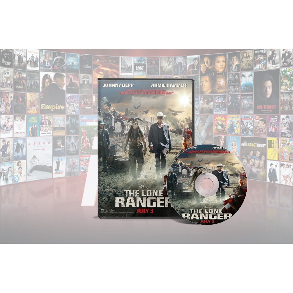 Jual DVD Film The Lone Ranger (2013) | Shopee Indonesia