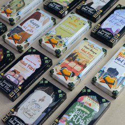 Amplop Lebaran Premium ISI 50 Lembar Desain 2026 Berbagai Tema Angpau Idul FItri Panjang 100gsm