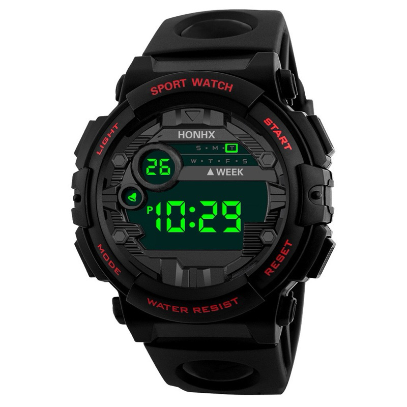 Jual (Terima Cod)Jam Tangan Pria Sport HONXHN Digital Strap Rubber ...