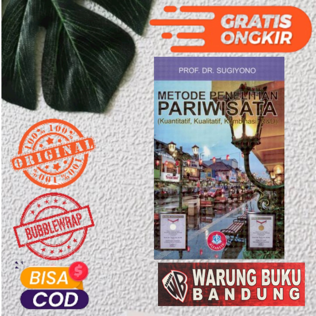 Jual Buku Metode Penelitian Pariwisata - Prof. Dr. Sugiyono | Shopee ...