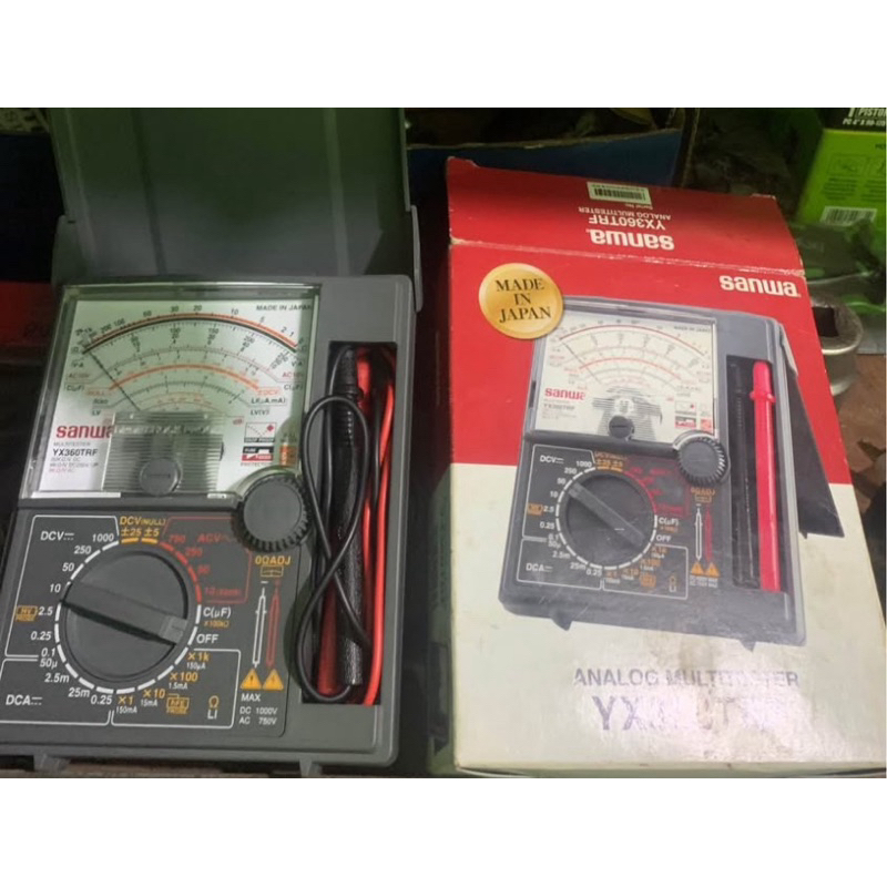 Jual MULTITESTER ANALOG YX360TRF SANWA | Shopee Indonesia