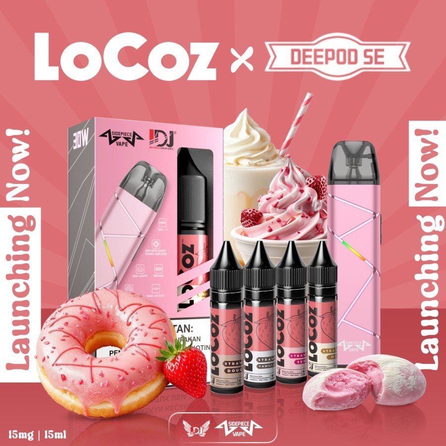 Jual SIDEPIECE DEEPOD SE POD KIT BUNDLING LOCOZ LQUID 15ML BY IDJ ...