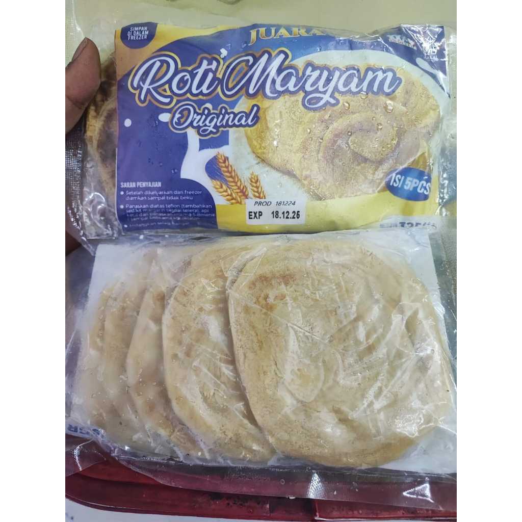 Jual Roti maryam original / roti cane original / canai rasa original ...