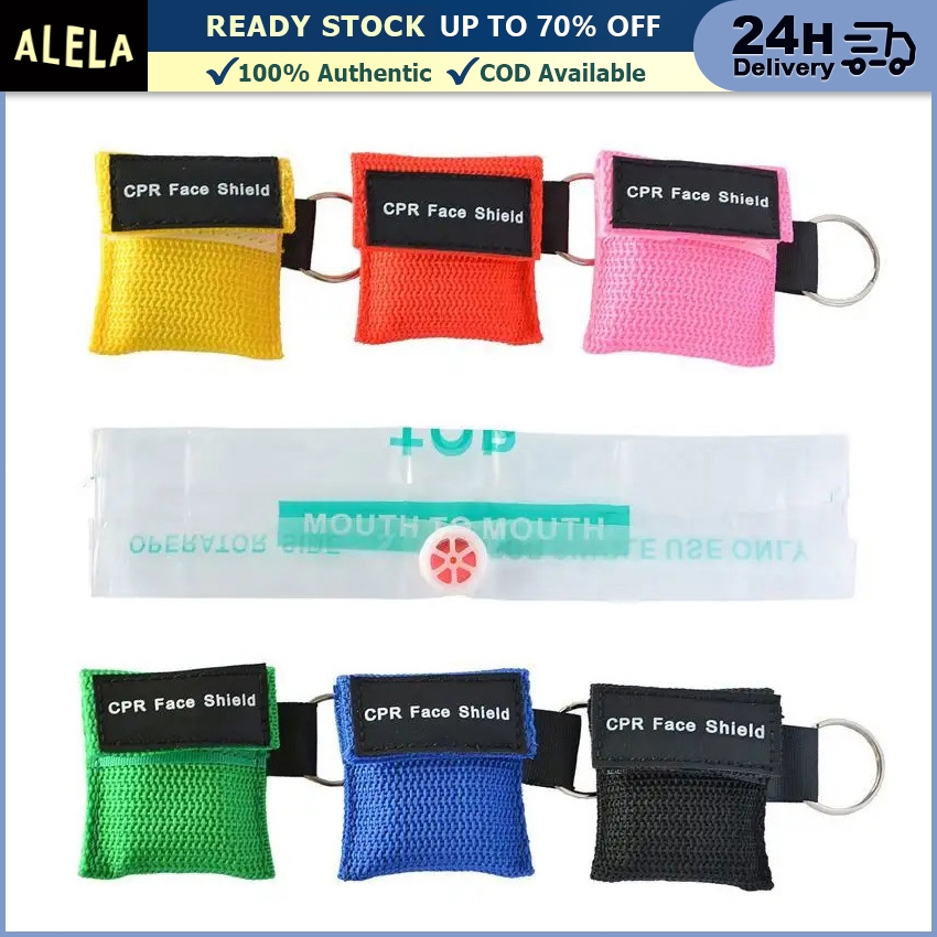 Jual Masker CPR Pocket Masker Resusitasi Disposable Keychain Hygiene ...