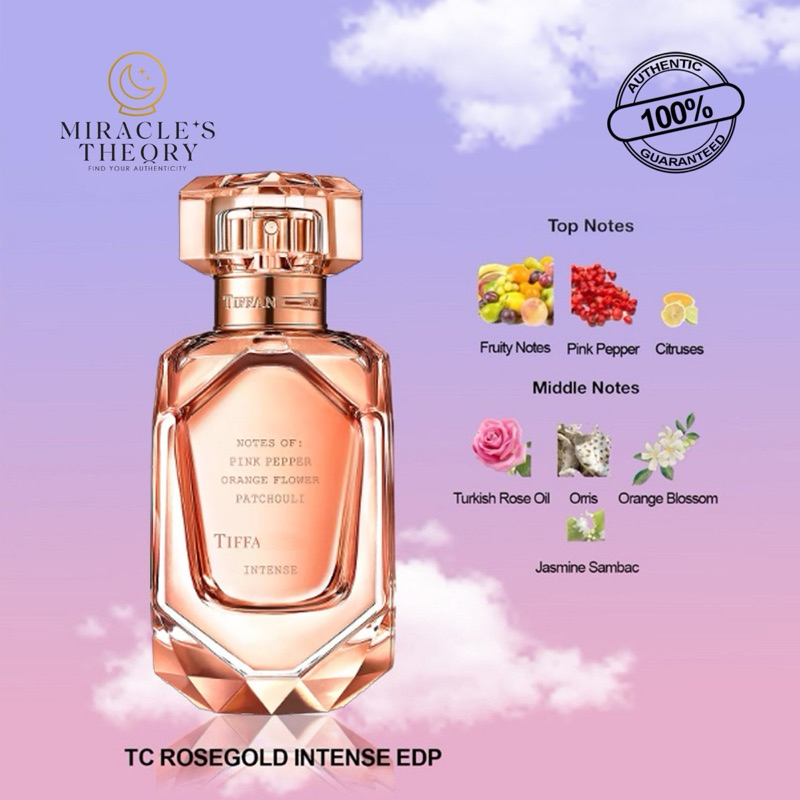 Tiffany Rose Gold Intense Perfume Rose Gold Intense Oz EDP For
