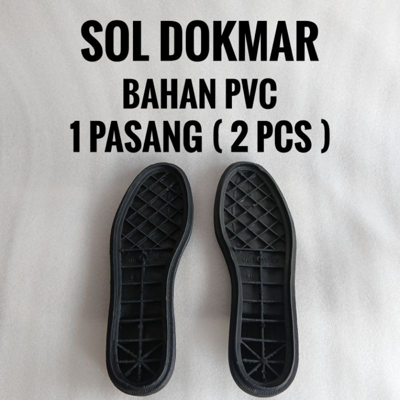 Jual Sol untuk sepatu Dokmar / sol bahan Pvc / 1 Pasang ( 2 pcs ...