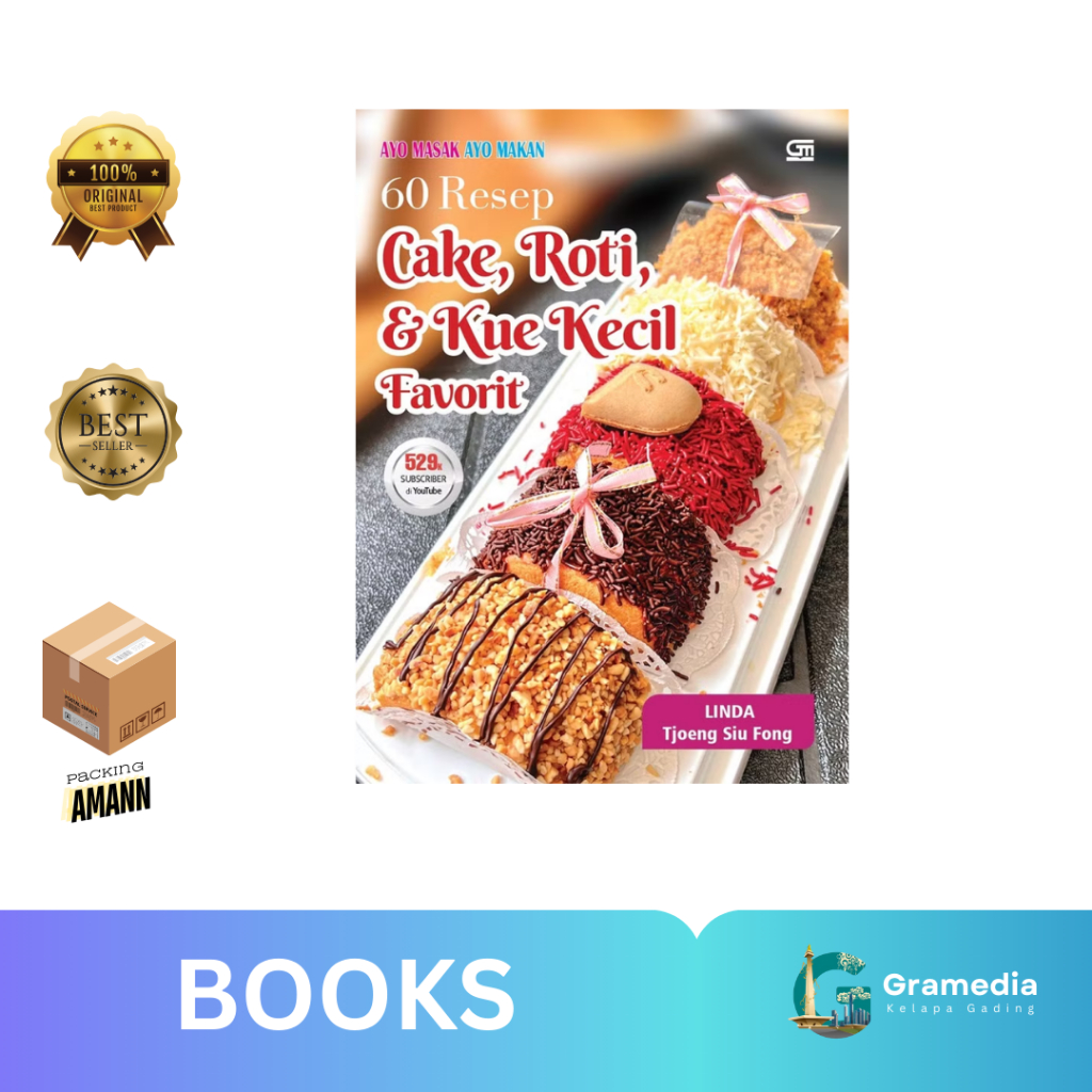 Jual Gramedia MKG - Resep 60 Resep Cake, Roti, dan Kue Kecil Favorit ...