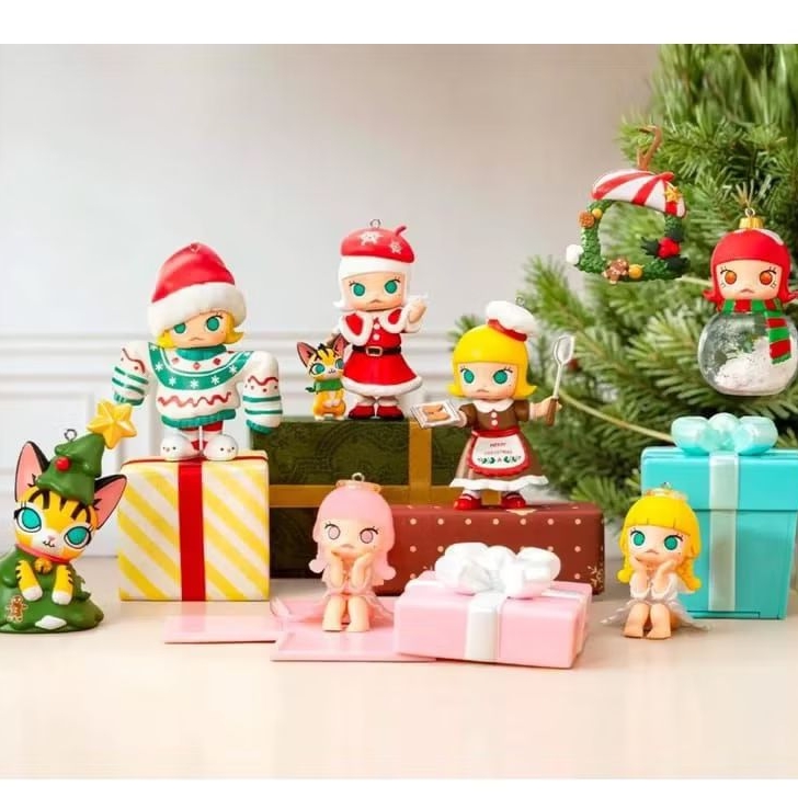 Jual READY STOK - POP MART MOLLY CHRISTMAS 2024 CASTLE MIRACLE BOX