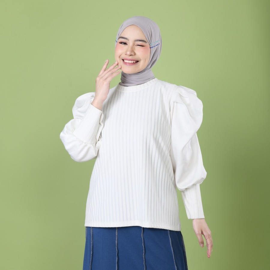 Aero Set Short Sleeve Bamus Garis List Bawah