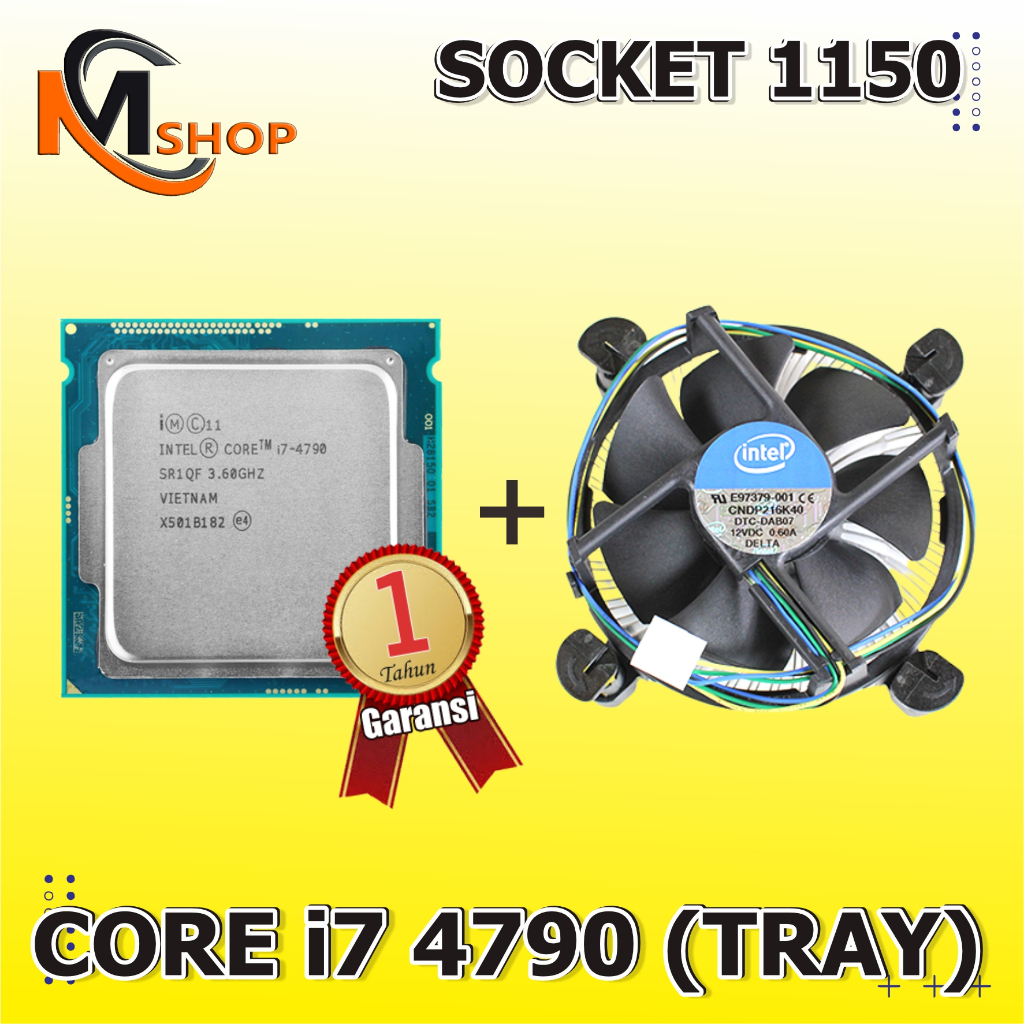 Jual Processor Intel Core i7 4790 Socket 1150 Haswell + Fan Intel ...