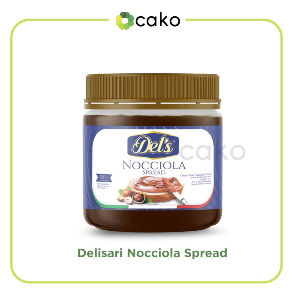 Jual Delisari Nocciola Choco Hazelnut Spread 320gr / Selai Coklat ...