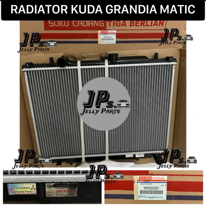 Jual RADIATOR ASSY KUDA GRANDIA MATIC ASLI ORIGINAL DENSO THAILAND ...