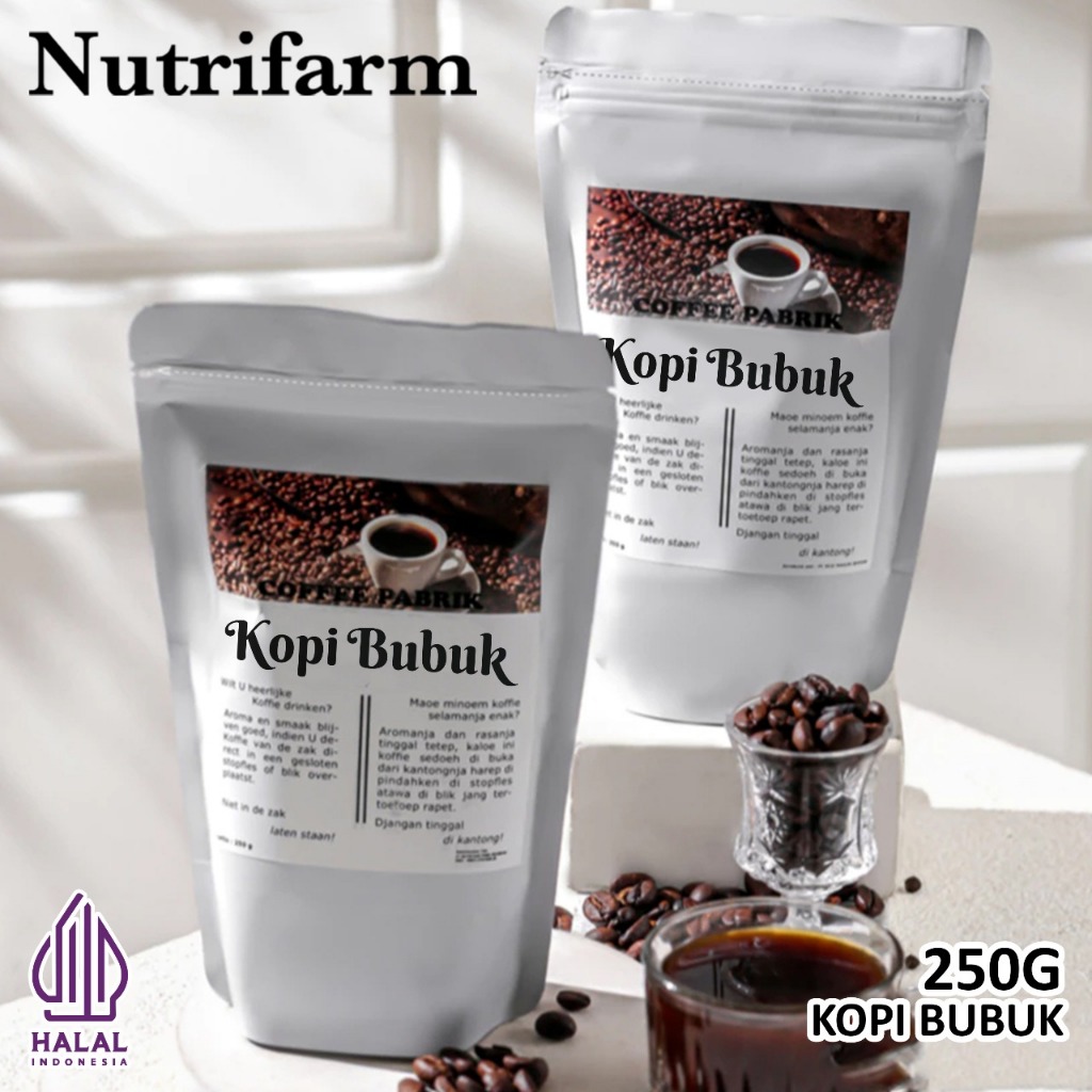 Jual KOPI BUBUK 250GR / BIJI KOPI PILIHAN / KOPI AROMA | Shopee Indonesia
