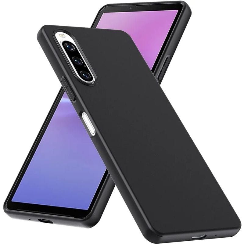 Custodia Sony Xperia 10 IV Silicone TPU Fantasia Crème Antiurto