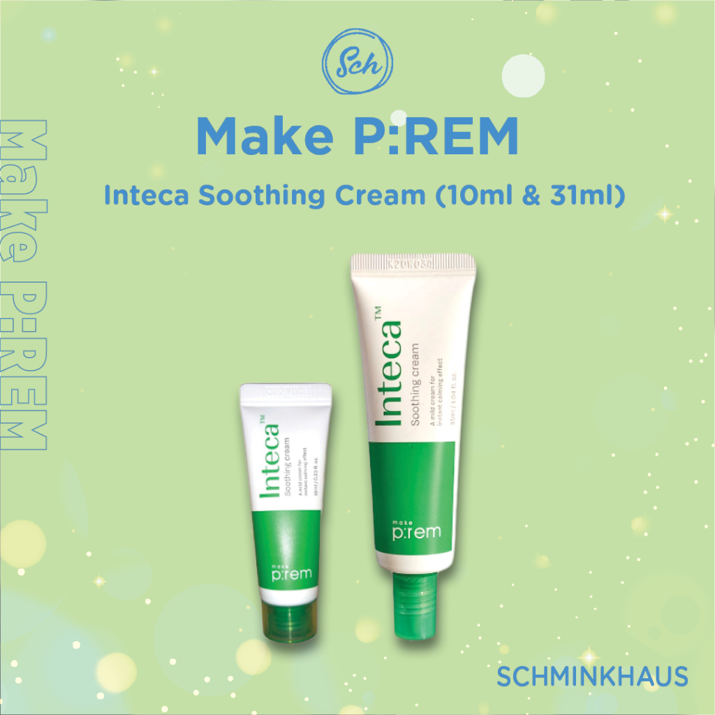 Jual MAKE PREM Inteca Soothing Cream 10ml / 31ml | Shopee Indonesia