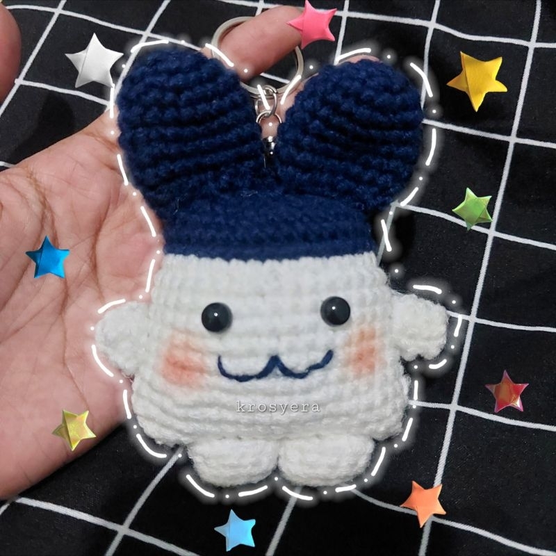 Jual [MIMITCHI] keychain ttamagotchi tamagotchi gantungan kunci crochet ...