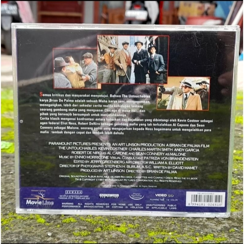 Jual The Untouchables(1987) ORIGINAL Paramount Pictures ENGLISH Audio ...